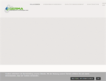 Tablet Screenshot of germa.de